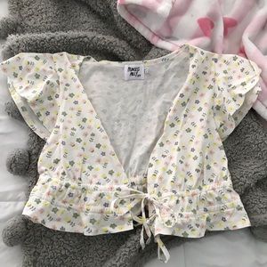 Princess Polly tie shirt